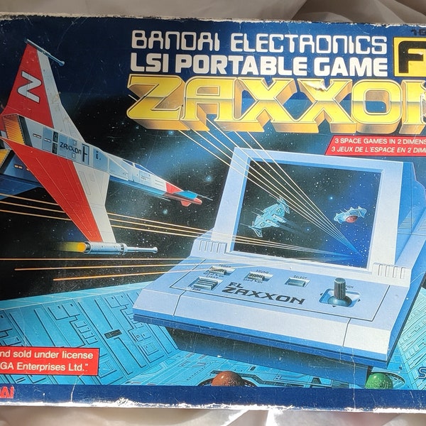 BANDAI Zaxxon VFD LSI tabletop video game