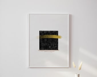 Holy Kabah Poster | Minimalist Islamic Wall Art (Digital Download)