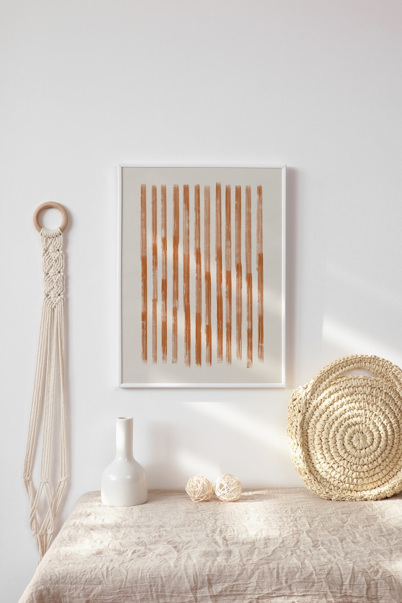 Lot de 7 affiches islamiques en orange brûlé | Téléchargement numérique, impressions numériques islamiques, décoration d'intérieur musulmane, Zikr, Dzikr, Ayatul Kursi, Ayat Kursi image 7