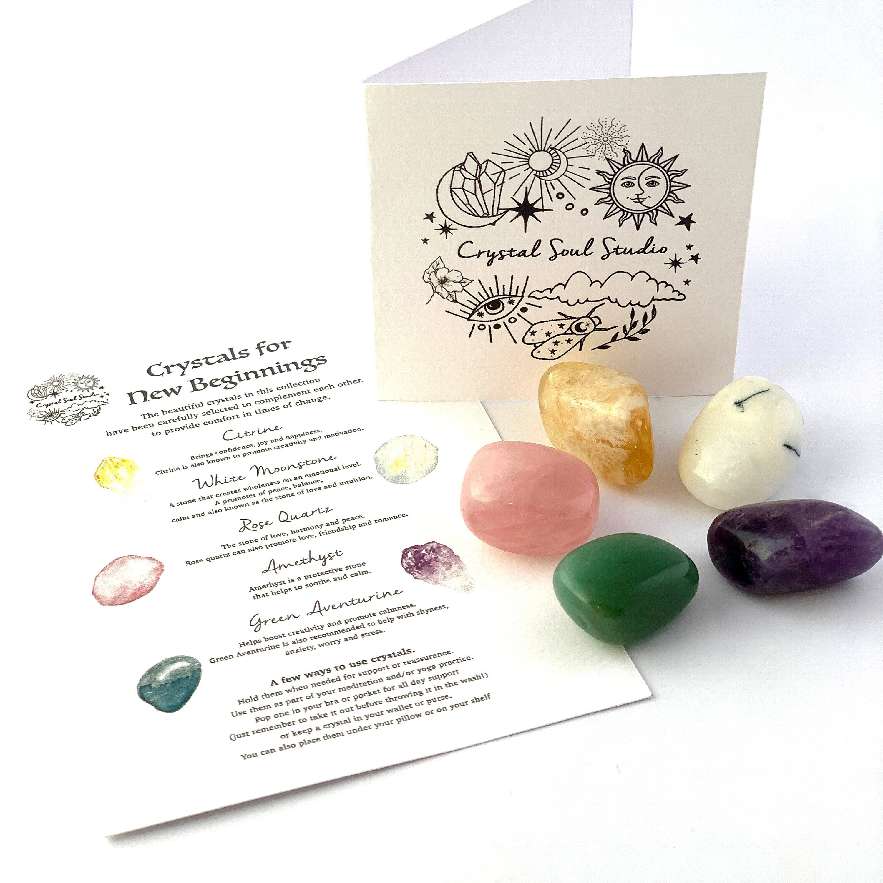 Crystal Set for New Beginningscrystals for a New Start Etsy