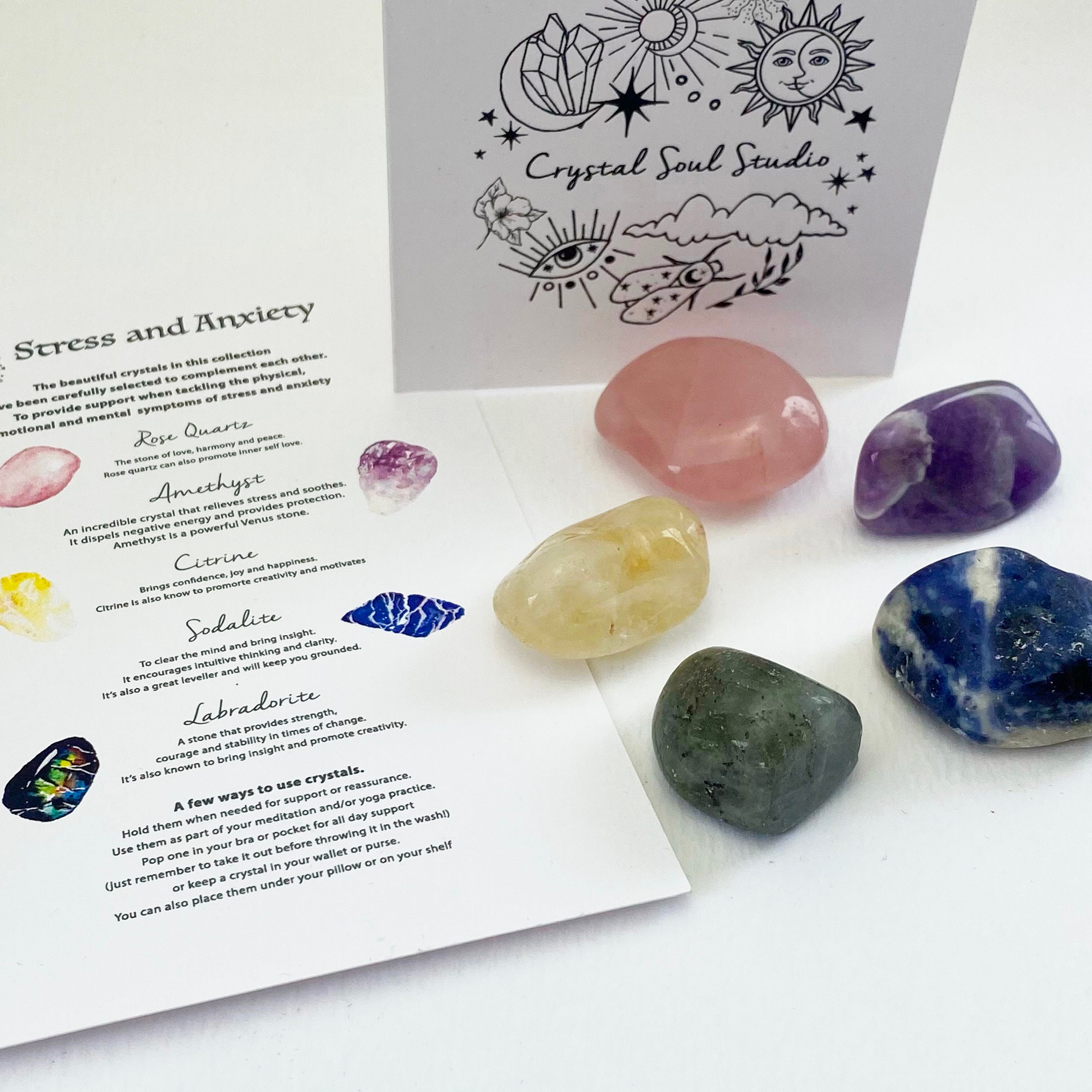 Crystals-Stones in your bra pouch “”