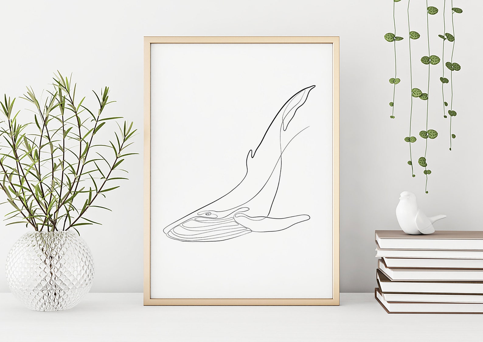 Humpback Whale Digital Print Art Humpback Printable Single - Etsy