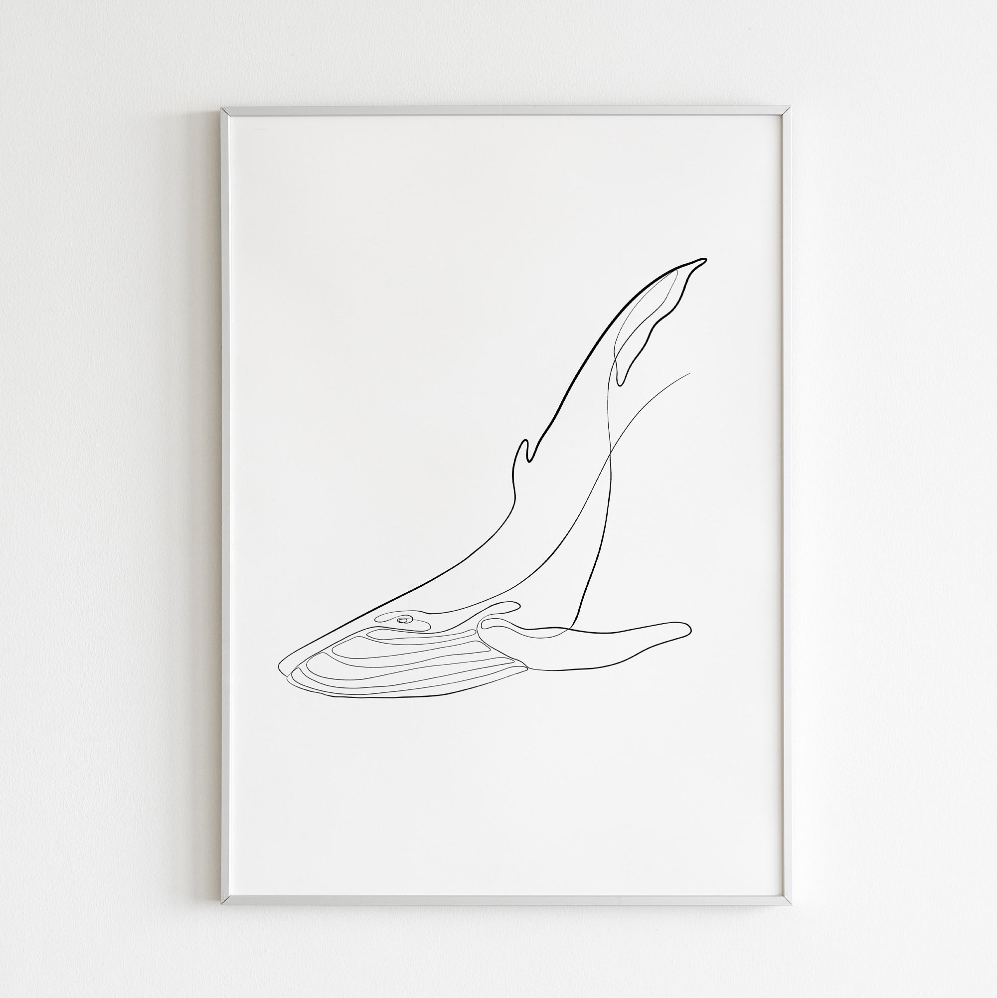 Humpback Whale Digital Print Art Humpback Printable Single - Etsy