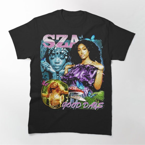 SZA Good Days 90s Bootleg T shirt Etsy