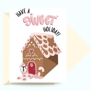 Passez de bonnes vacances - Carte de Noël. Jolie carte de Noël. Carte de vœux. Jolie carte de vœux. Servante et possibilité de personnaliser.