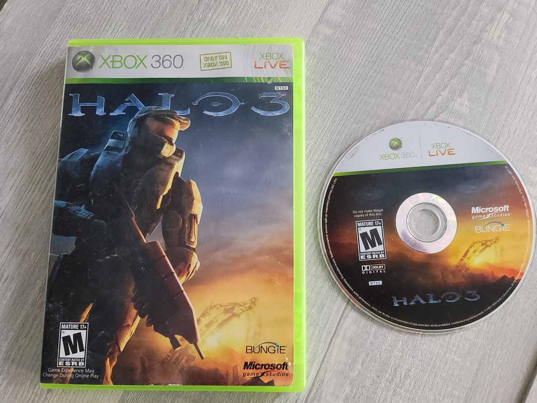 Microsoft Game Studio Xbox 360 Bungie Halo 3 NTSC Mature Video
