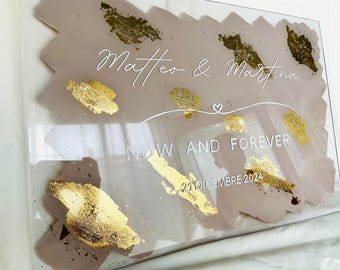 Welcome Sign in Transparent Acrylic