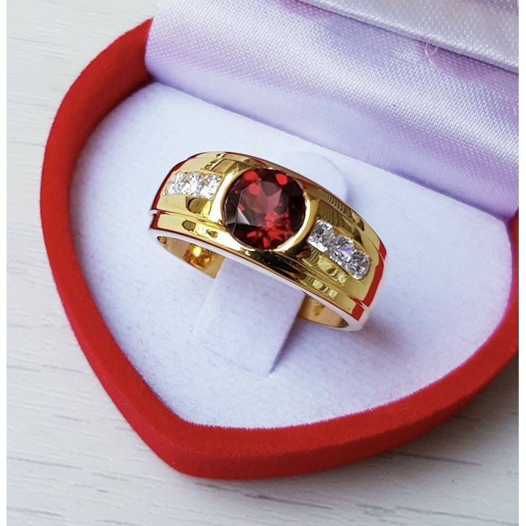 Ring Men's Ring Gold Ring Etsy