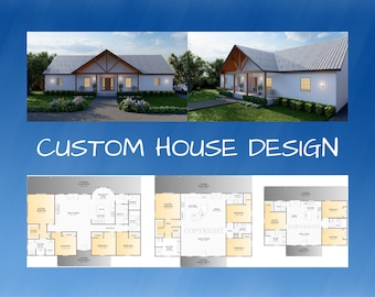 Diseño de casa personalizada: lea la descripción antes de comprar