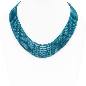 London Blue Topaz Rondelle Beads: Faceted Jewelry Making Supplies