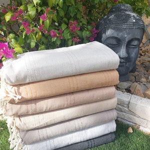 Magnificent XXL Fouta Throw with plain stitching 2M/3M