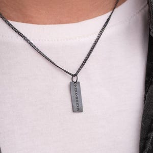 Engraved Custom Necklace for Men , Custom Necklace for Men , Personalized Engraved Necklace , Personalized Engraved Necklace , Mens Necklace