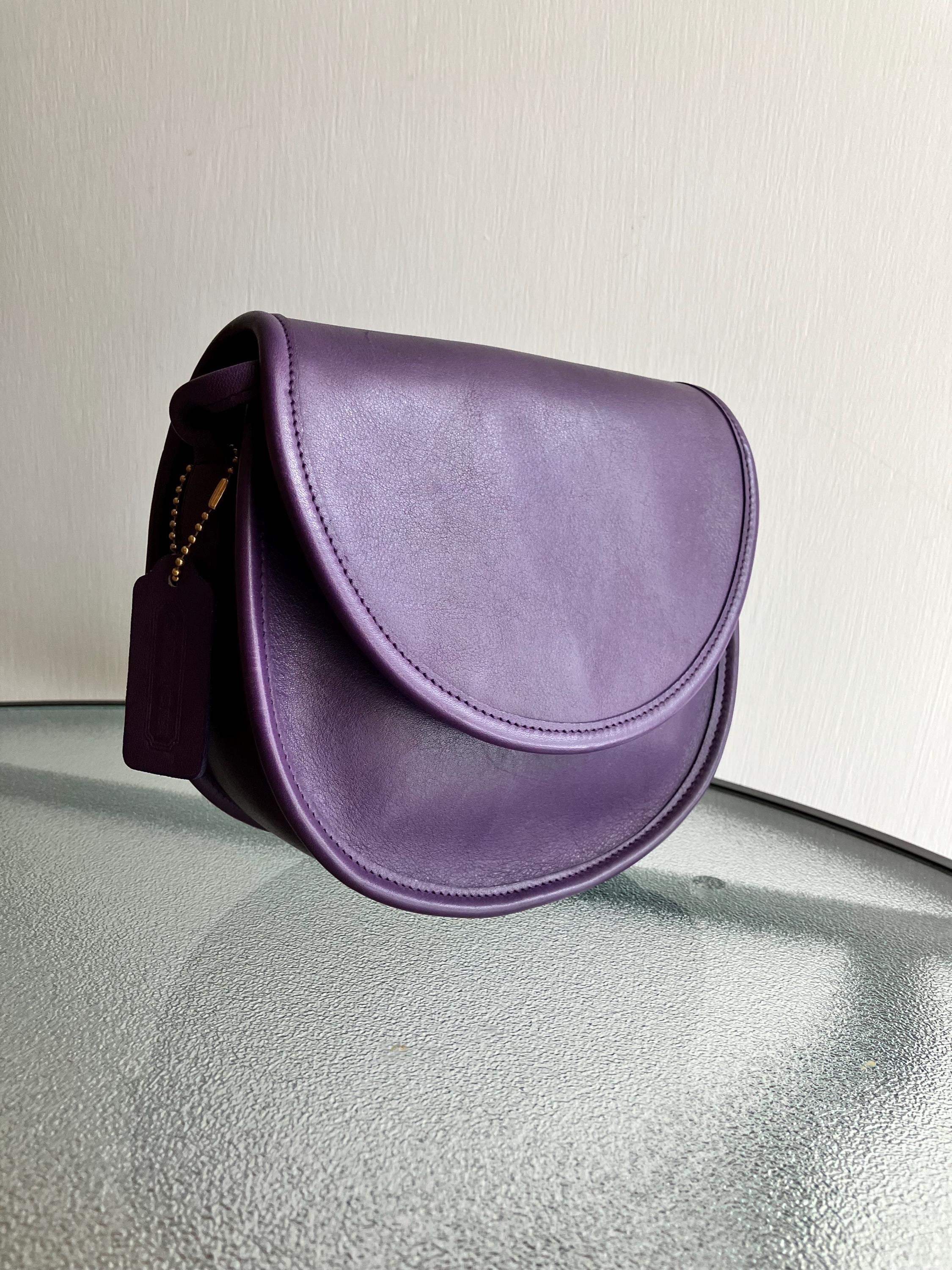 Purple Vintage Coach Bags - Etsy Canada