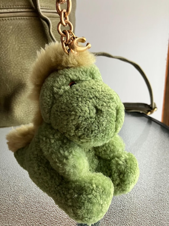 Vintage Coach Little Rexy Bag Charm CCR22 Green - Etsy