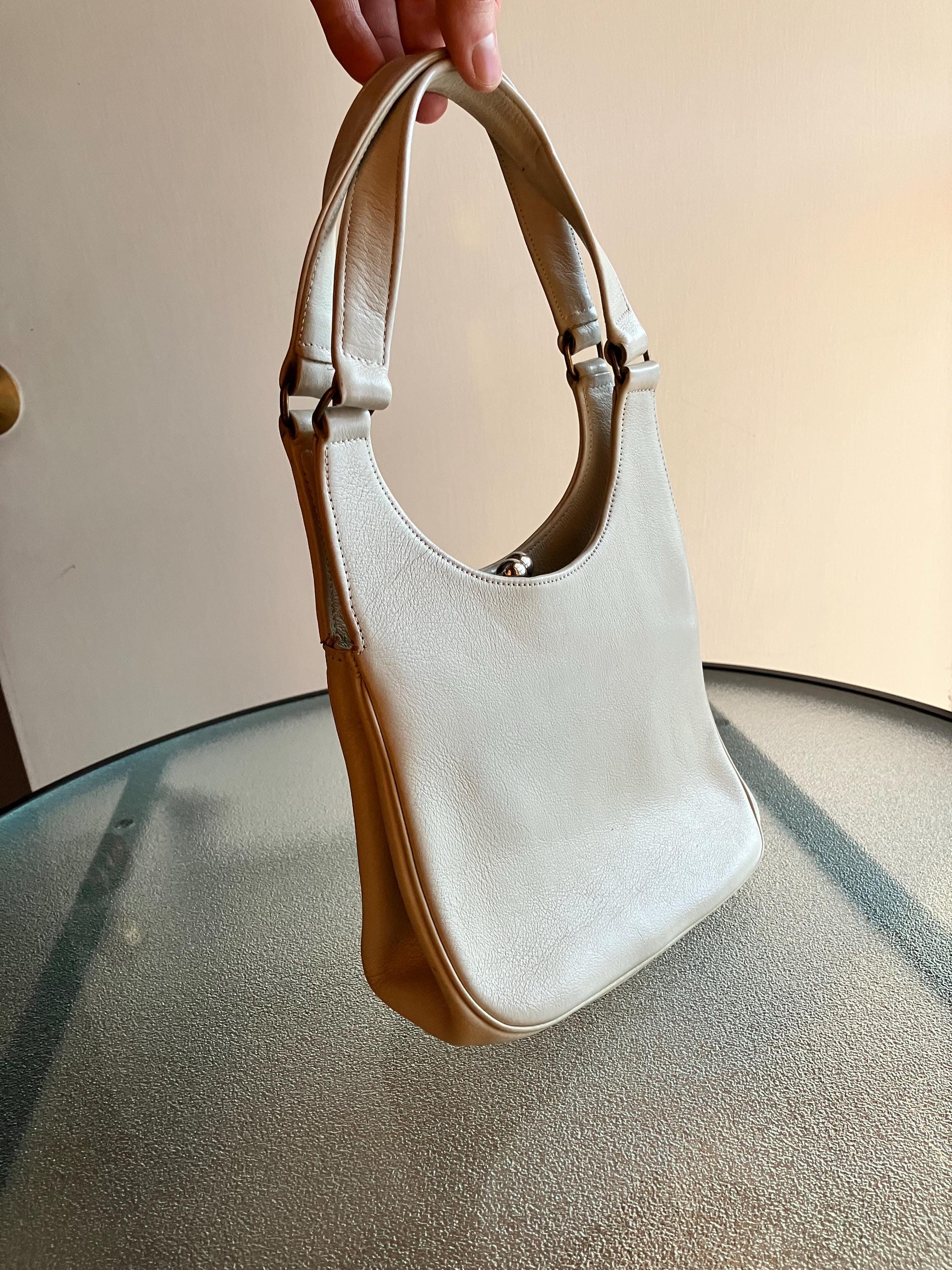 Vintage Coach Bonnie Cashin Big Mouth Feed Bag Bone White - Etsy