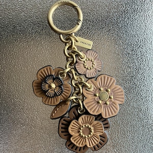Coach Tea Rose Charm - Etsy