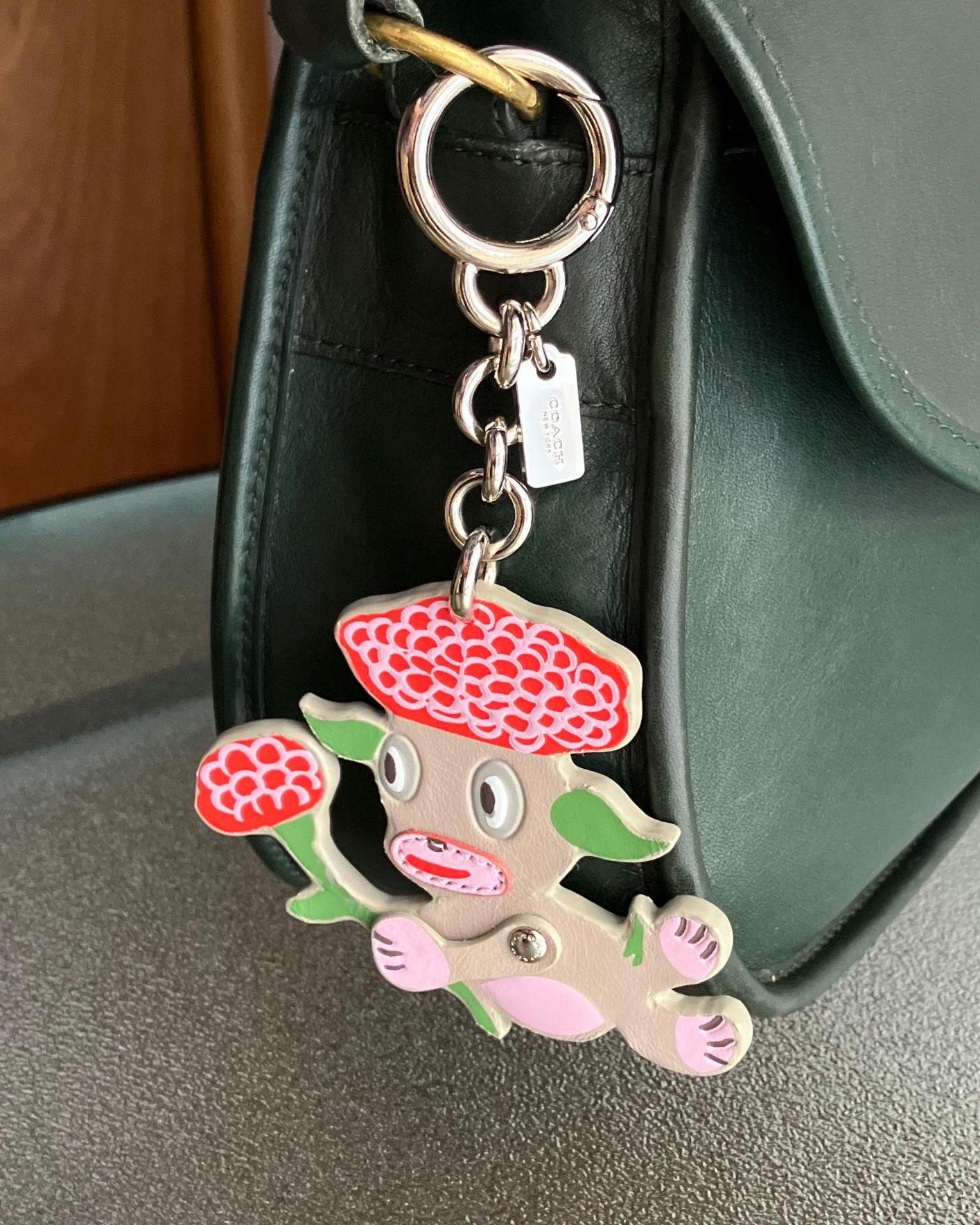 Coach Flower Bag Charm - Etsy