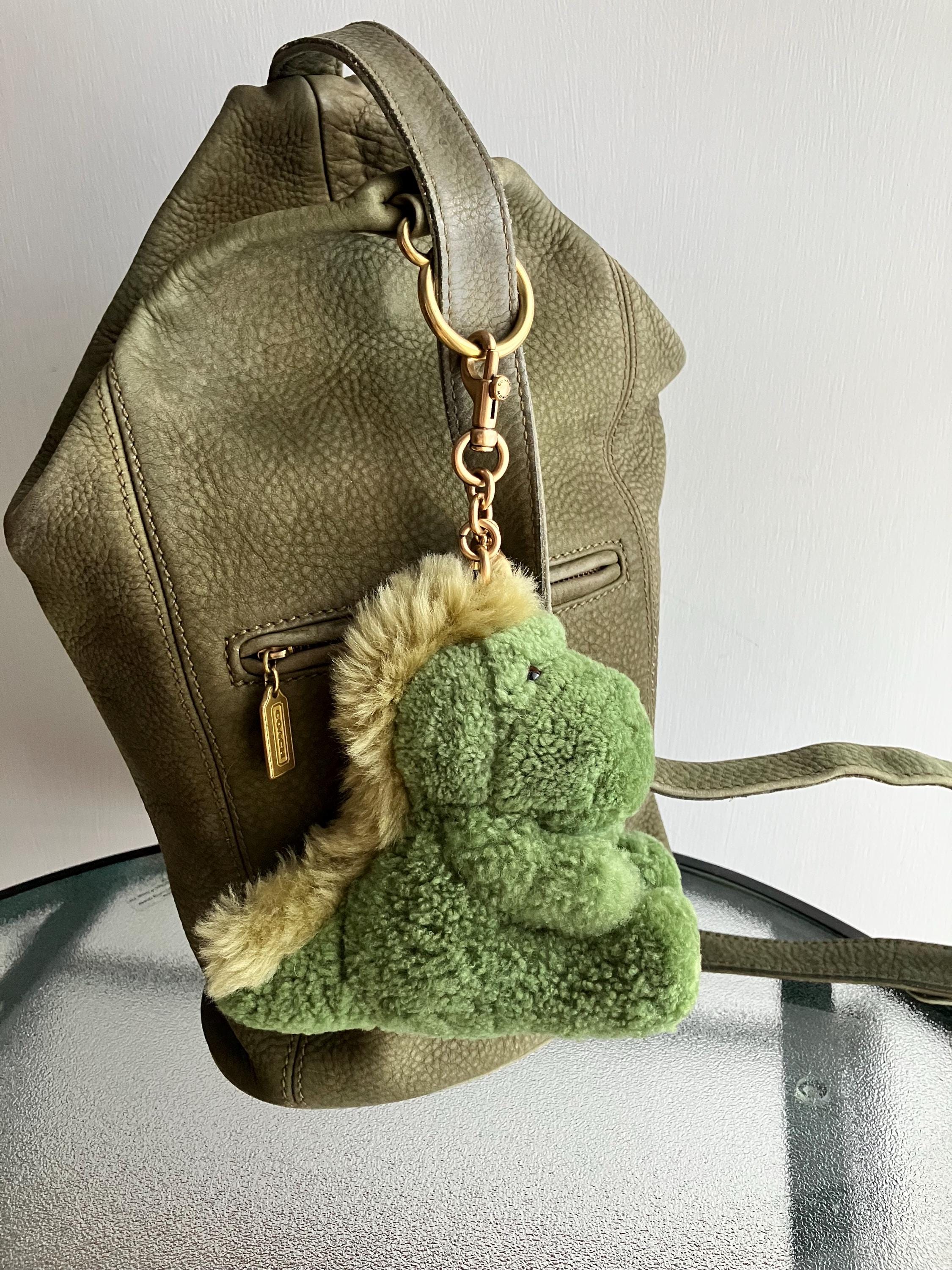 Vintage Coach Little Rexy Bag Charm CCR22 Green - Etsy