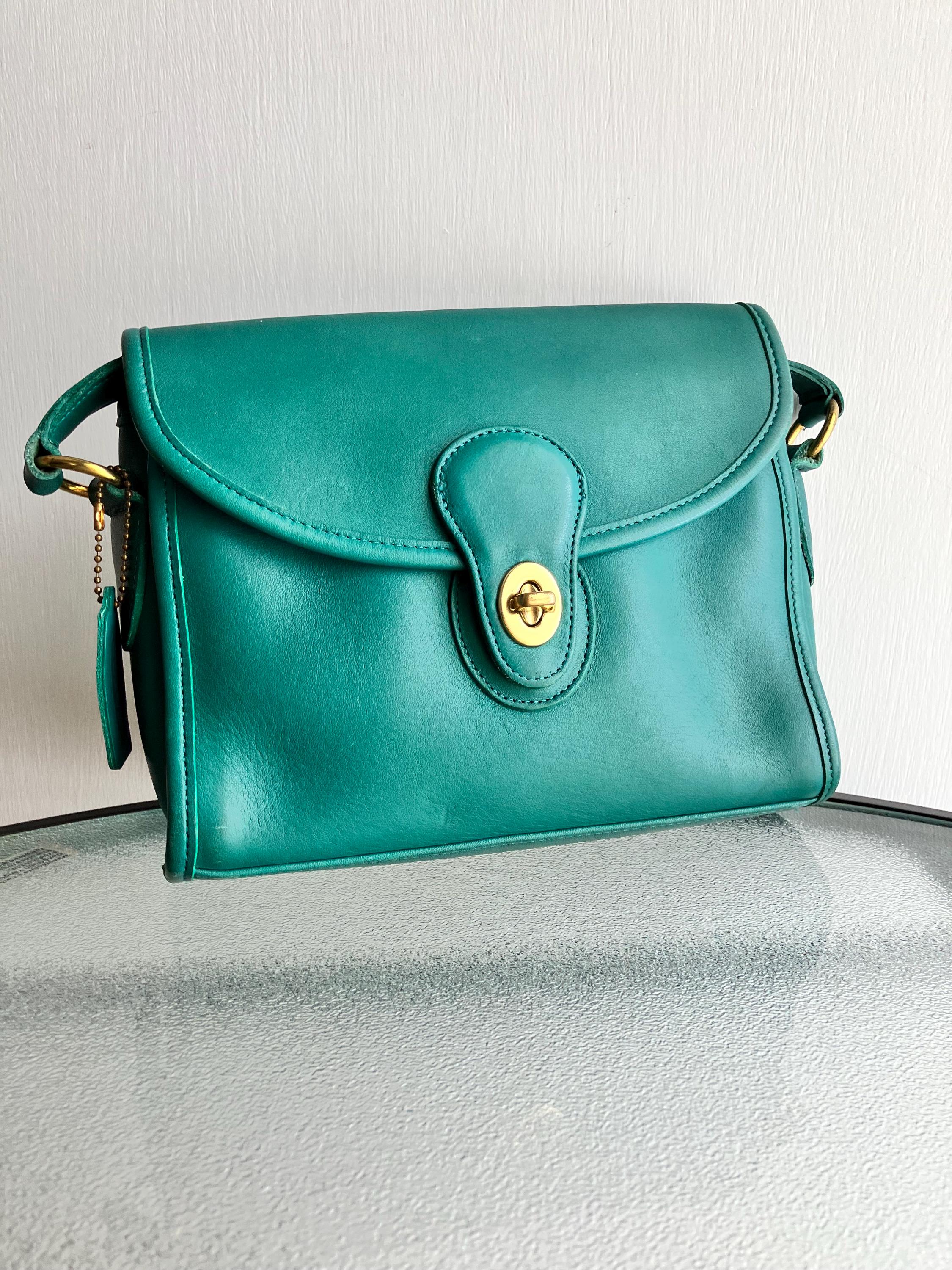 バッグ Vintage Coach Devon Turn Rock Gray rare Coach Devon Bag