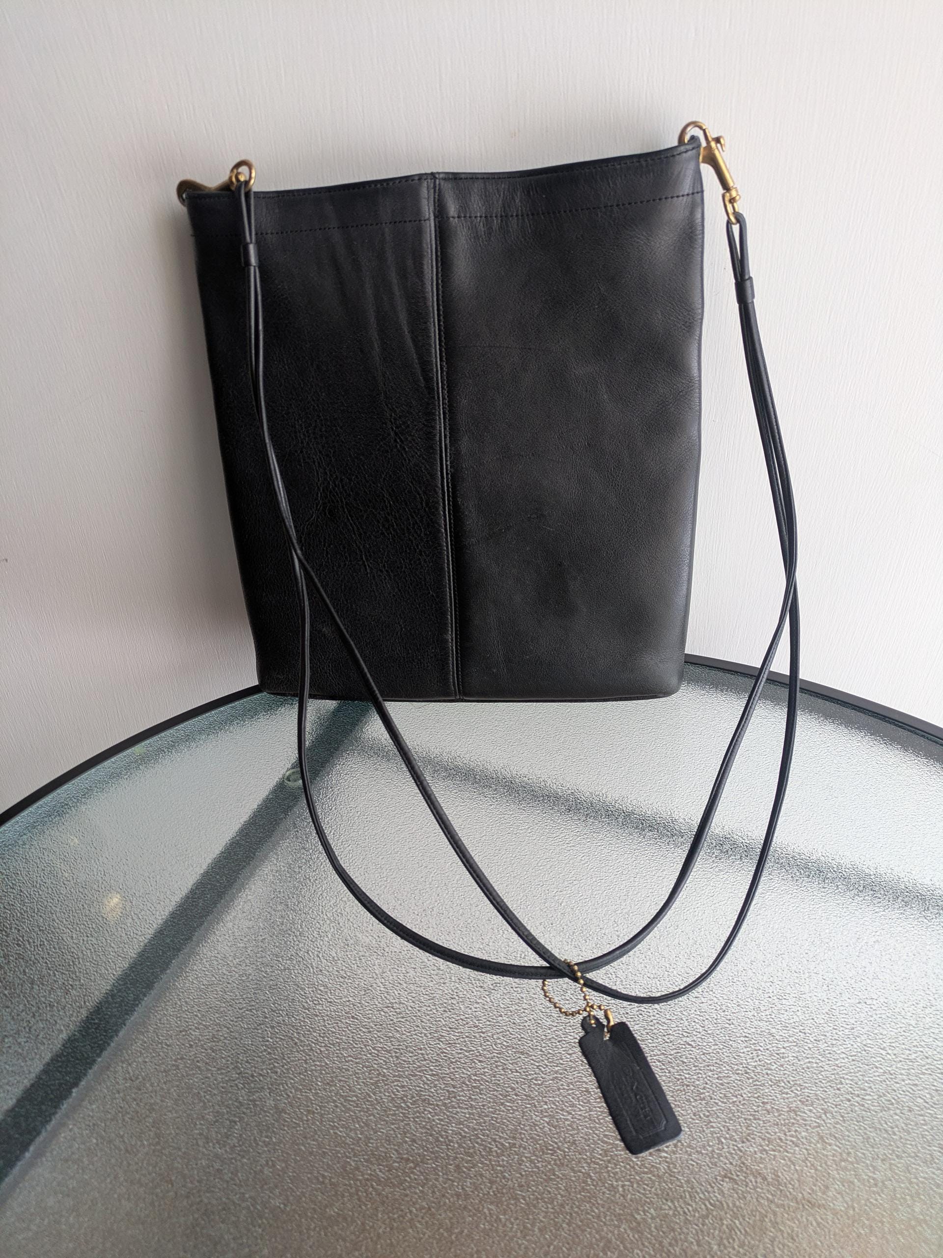 Vintage Coach Bonnie Cashin Foldover Tote Black Cartouche - Etsy