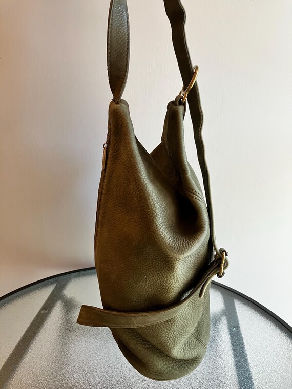 Vintage Coach Flat Pack 4944 Nubuc Sage Backpack - Etsy UK