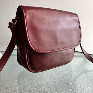 Vintage Coach Bag Burgundy Wine - Etsy
