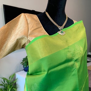 40-42 size optional stitched blouse | Silk Mark Certified pure kanchipuram silk saree | kanchi pattu sarees | kanchi pattu online