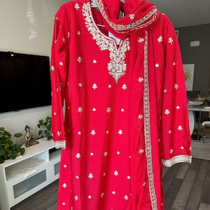 Size M: Exclusive mirror work and zardosi work sharara set | festive sharara suits online shopping usa | wedding shararas | indian ethnic