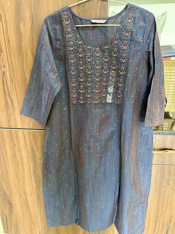 Size XL | Indian kurti online shopping usa | party wear kurtis usa | indian dress | ethnic Kurta | kurtis online | embroidery