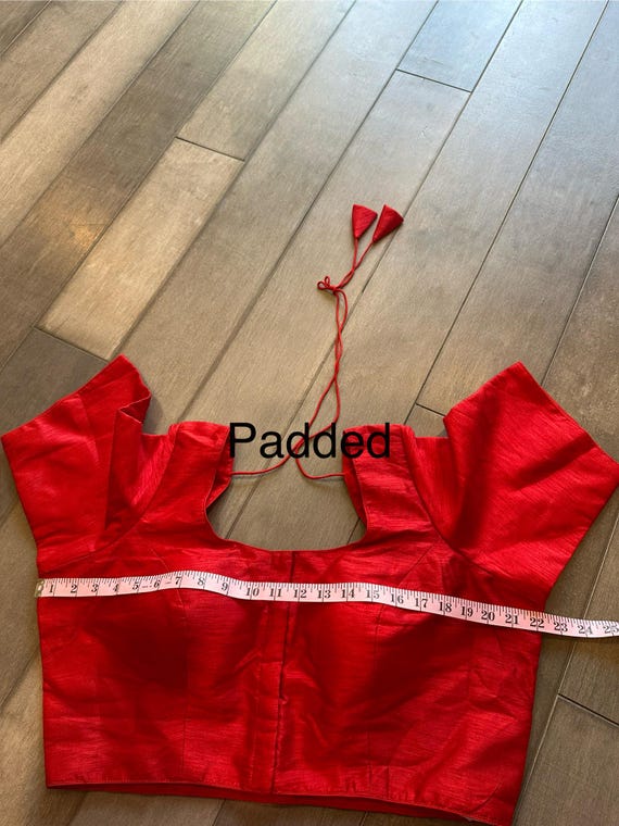 Size 44 - 48 readymade blouses | Raw silk ready to wear blouses online shopping usa | plus size saree blouses | plus size blouses usa