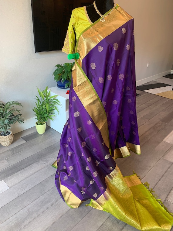 Silk mark certified kanchi pattu saree | kanchi pattu sarees online | kanjeevaram