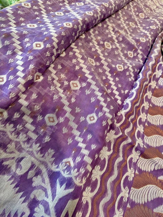 Pure handwoven Dhakai jamdani saree | Dhakai jamdani sarees online shopping usa | bengal cotton sarees online | summer sarees | ethnic saree