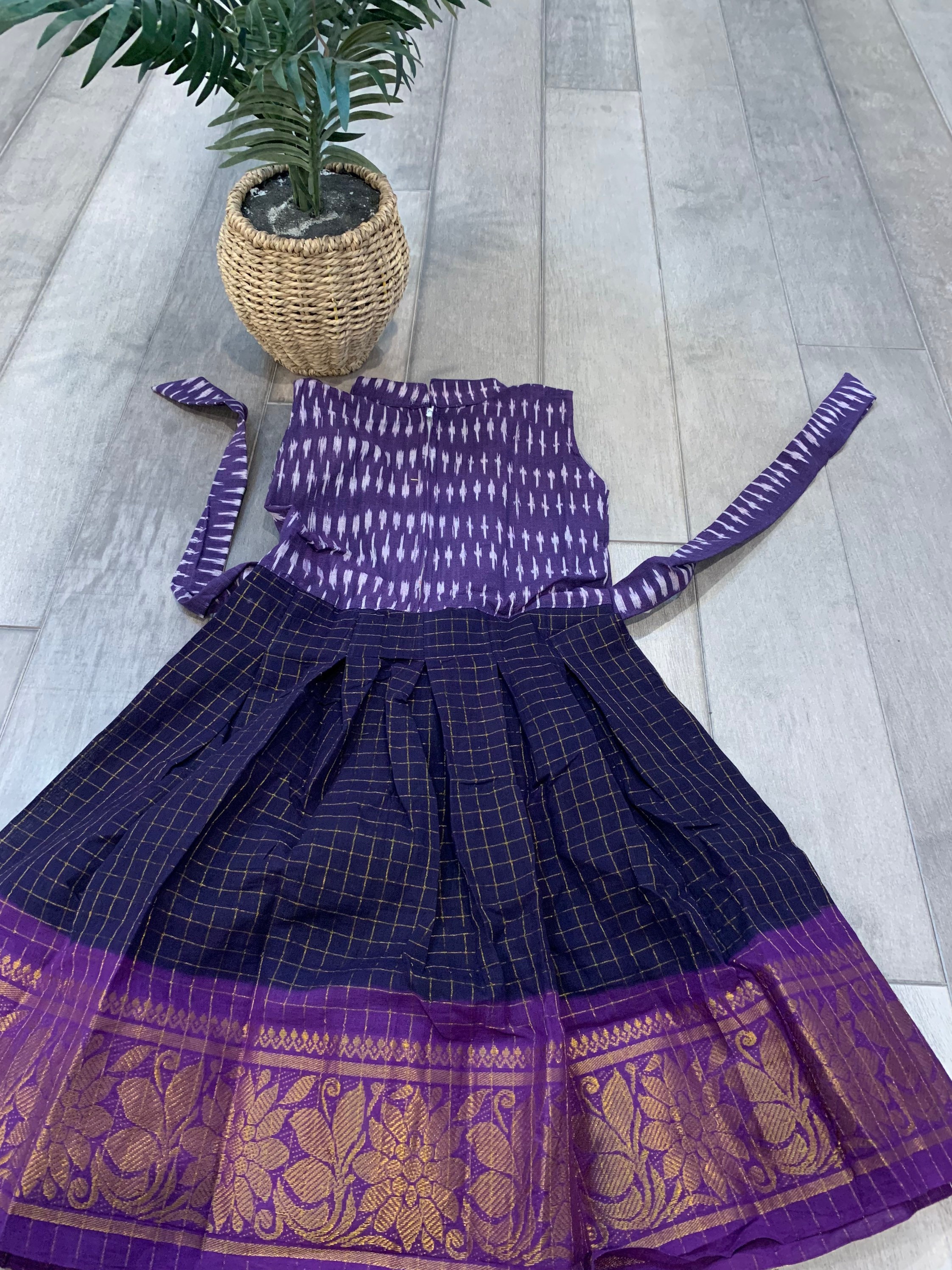 Ikkat frocks deals for babies