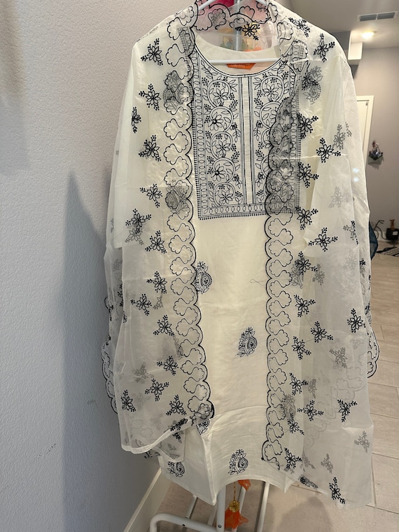 Size XL/2XL | Roman silk salwar suit set with beautiful embroidery work | salwar suits online shopping usa | ethnic kurtis online | party
