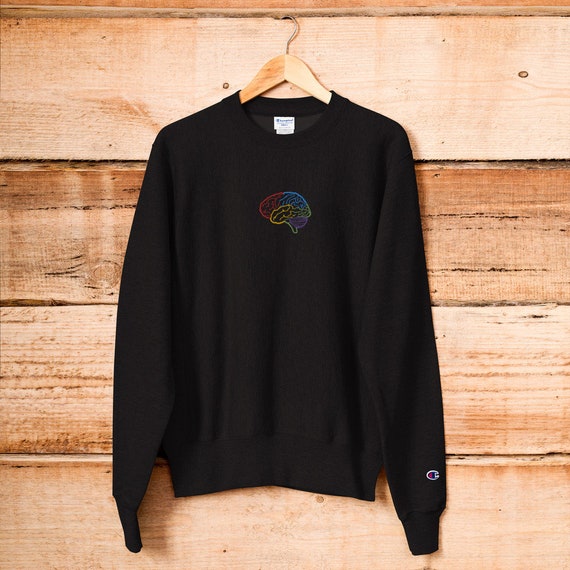 Buy Rainbow Brain Champion Sweatshirt Online in India Etsy