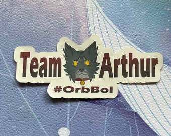 Team Arthur Die-cut sticker