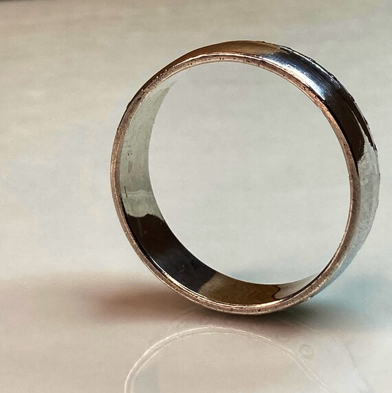 Vintage, extra large, solid Sterling silver stack… - image 3