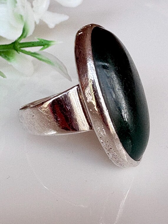 Vintage, N.E. From solid Sterling Silver ring wit… - image 15