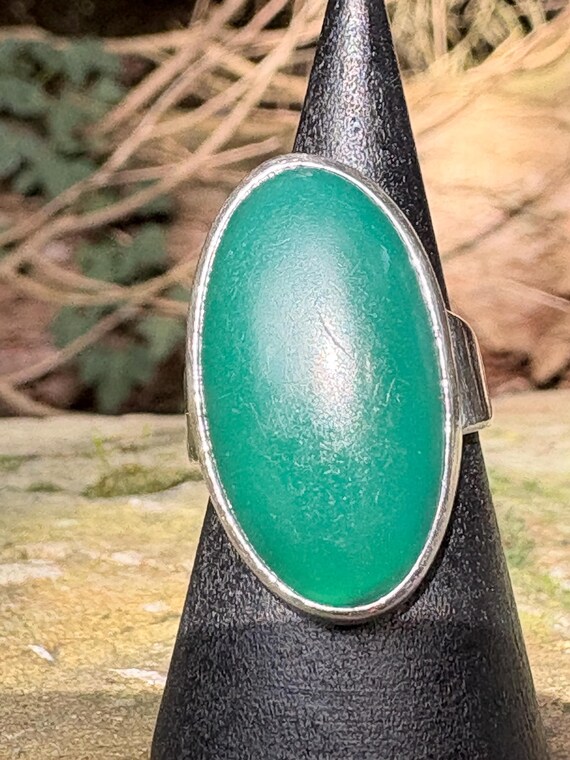 Vintage, N.E. From solid Sterling Silver ring wit… - image 5