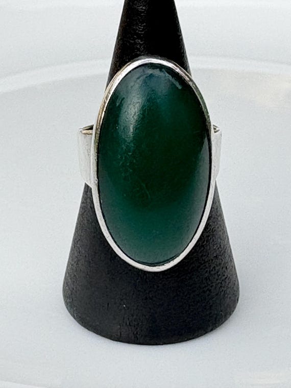 Vintage, N.E. From solid Sterling Silver ring wit… - image 1