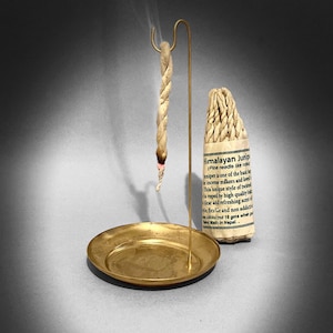 Organic Himalayan juniper rope incense