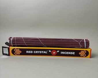 Red crystal incense