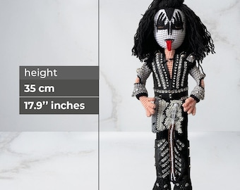 KISS ジーン・シモンズ ロック ヘッドライナー XL フィギュア ボックス