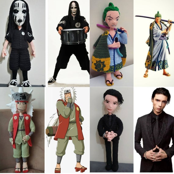 Custom Crochet Action Figures Personalized Action Figures Etsy
