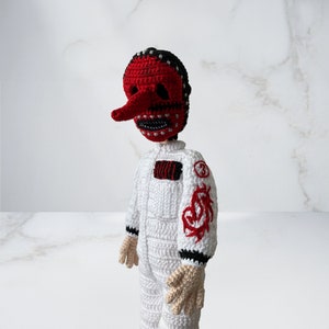 Chris Fenn Inspired Crochet Tribute - Customizable Posable Handmade Doll