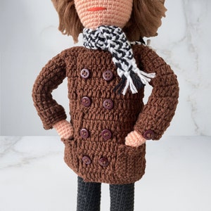 Bob Dylan Crochet Doll Handcrafted Amigurumi Figure zdjęcie 4
