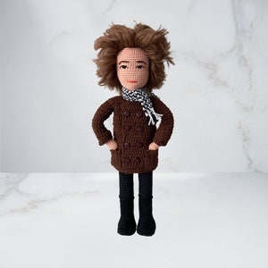 Bob Dylan Crochet Doll Handcrafted Amigurumi Figure zdjęcie 9
