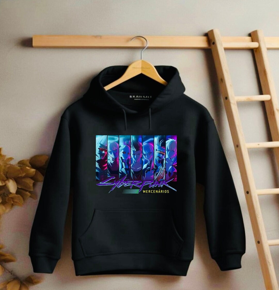 Edgerunners Neoncore David and Lucy Unisex Graphic Hoodie,edge Runner