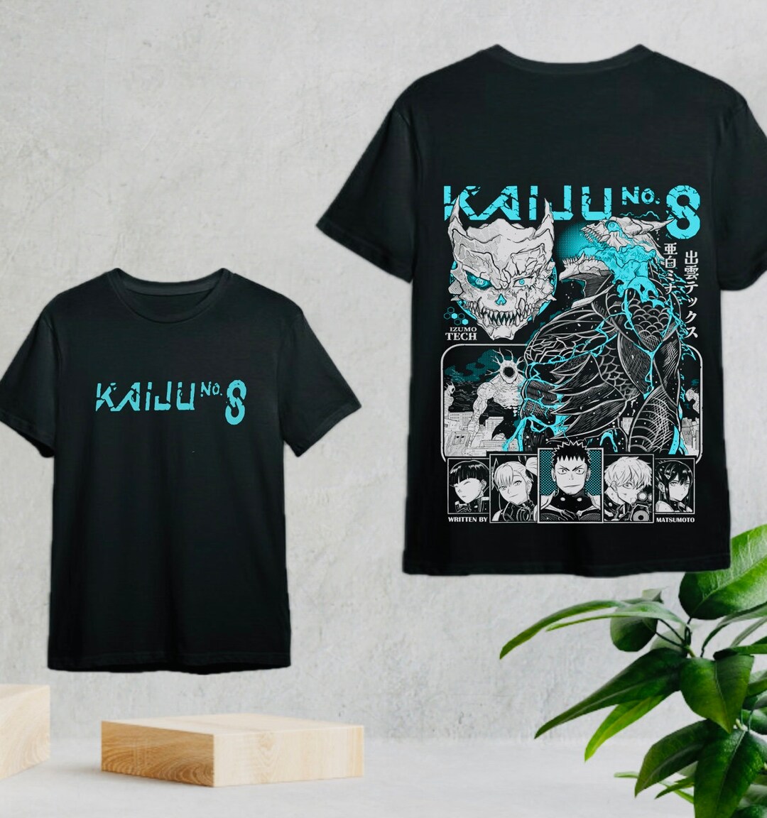 Sweat à Capuche Anime Mina Shiro Kaiju N°8 - Taille G 66 - Neuf Avec étiquettes