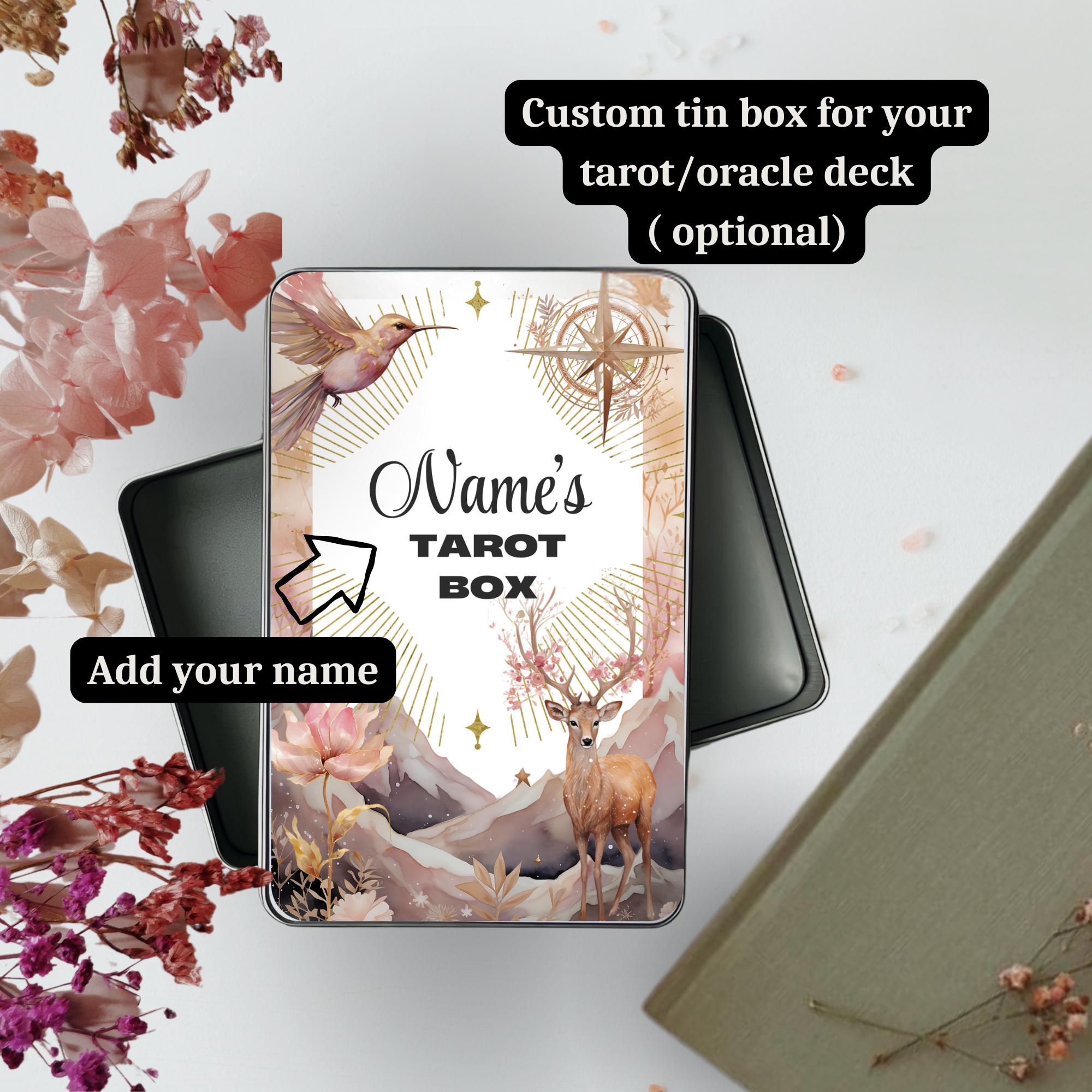 Oracle Cards Deck – Carte de tarot oui ou non – Outil rituel portable pour femmes débutantes, plateau de lecture intuitif pour la maison, les voyages
